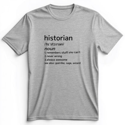 Historian Defined Premium Tee