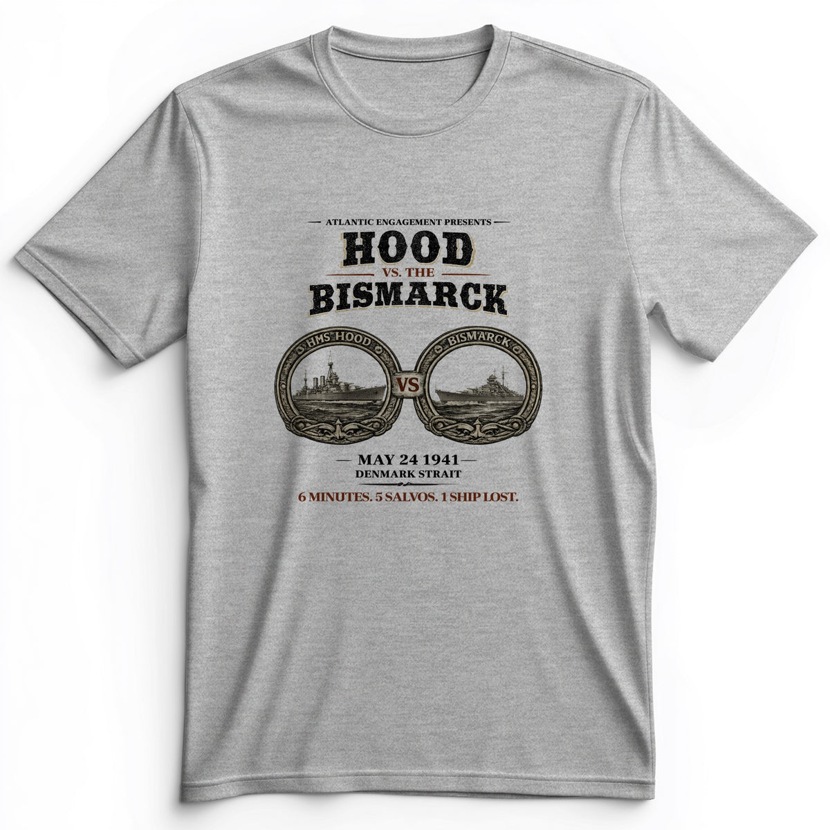 Hood vs Bismarck Premium Tee