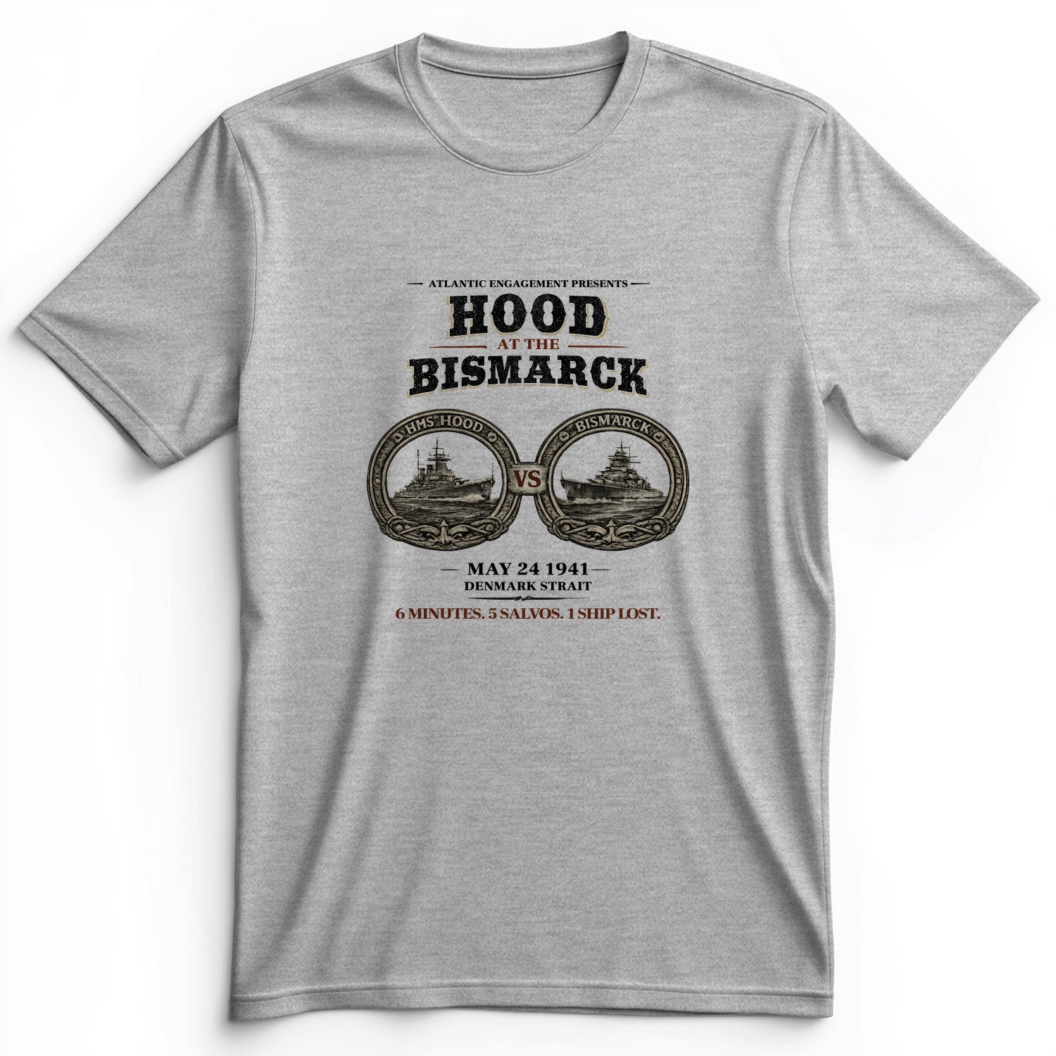 Hood vs Bismark Premium Tee