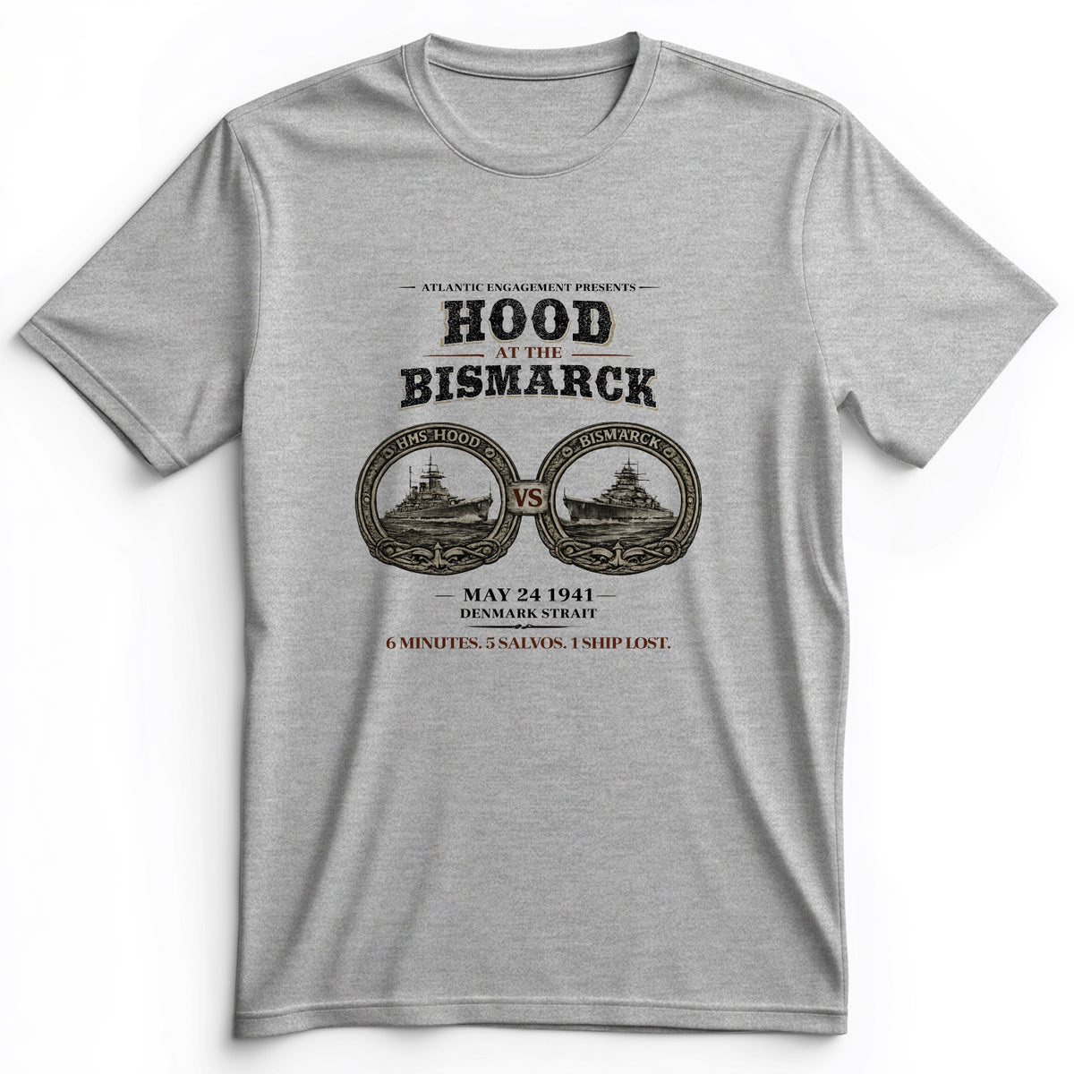 Hood vs Bismark Premium Tee