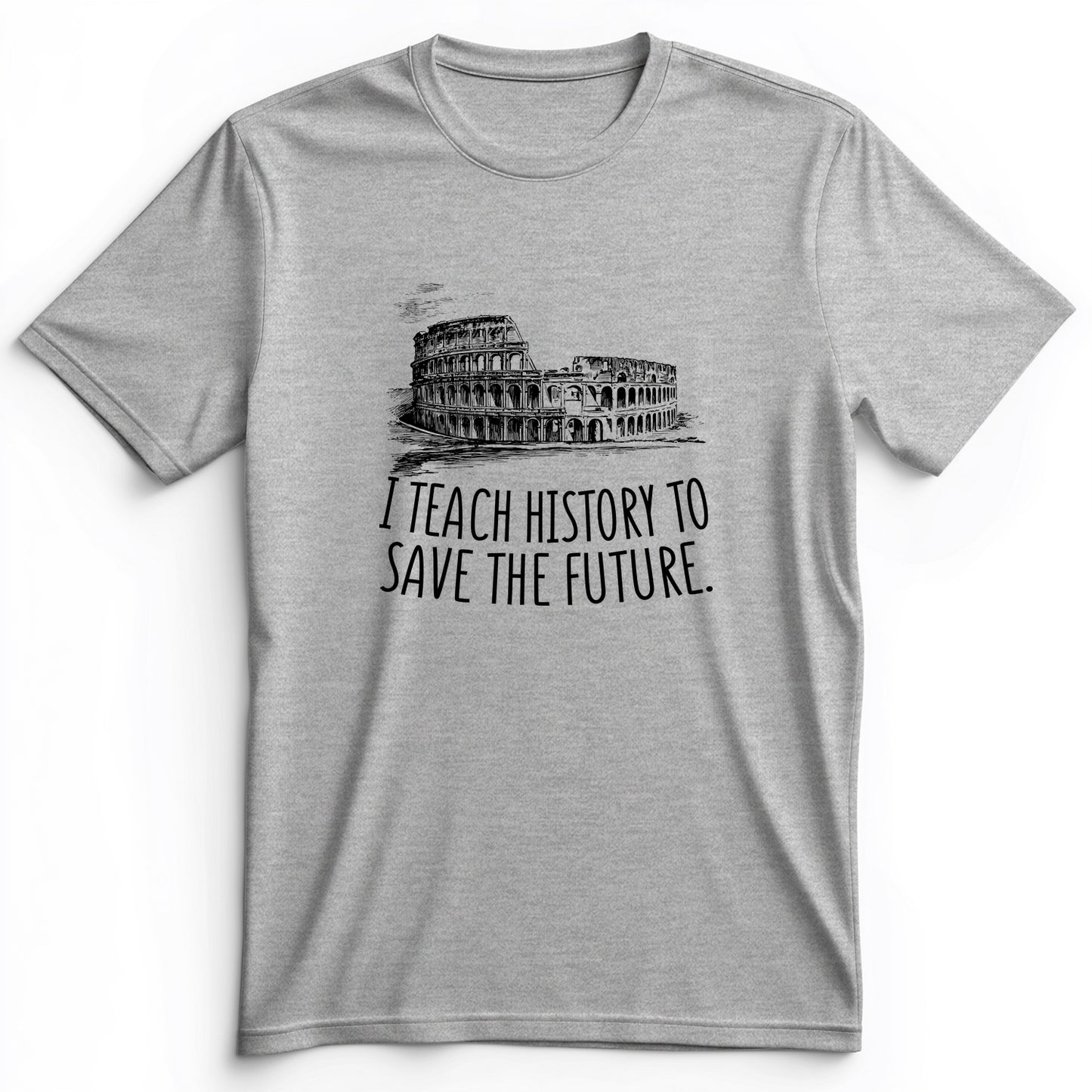 I Teach History To Save The Future Premium Tee