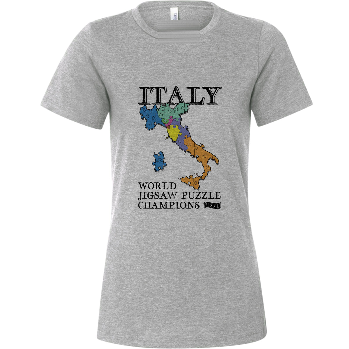 Italy Jigsaw Puzzle Women's T-Shirt