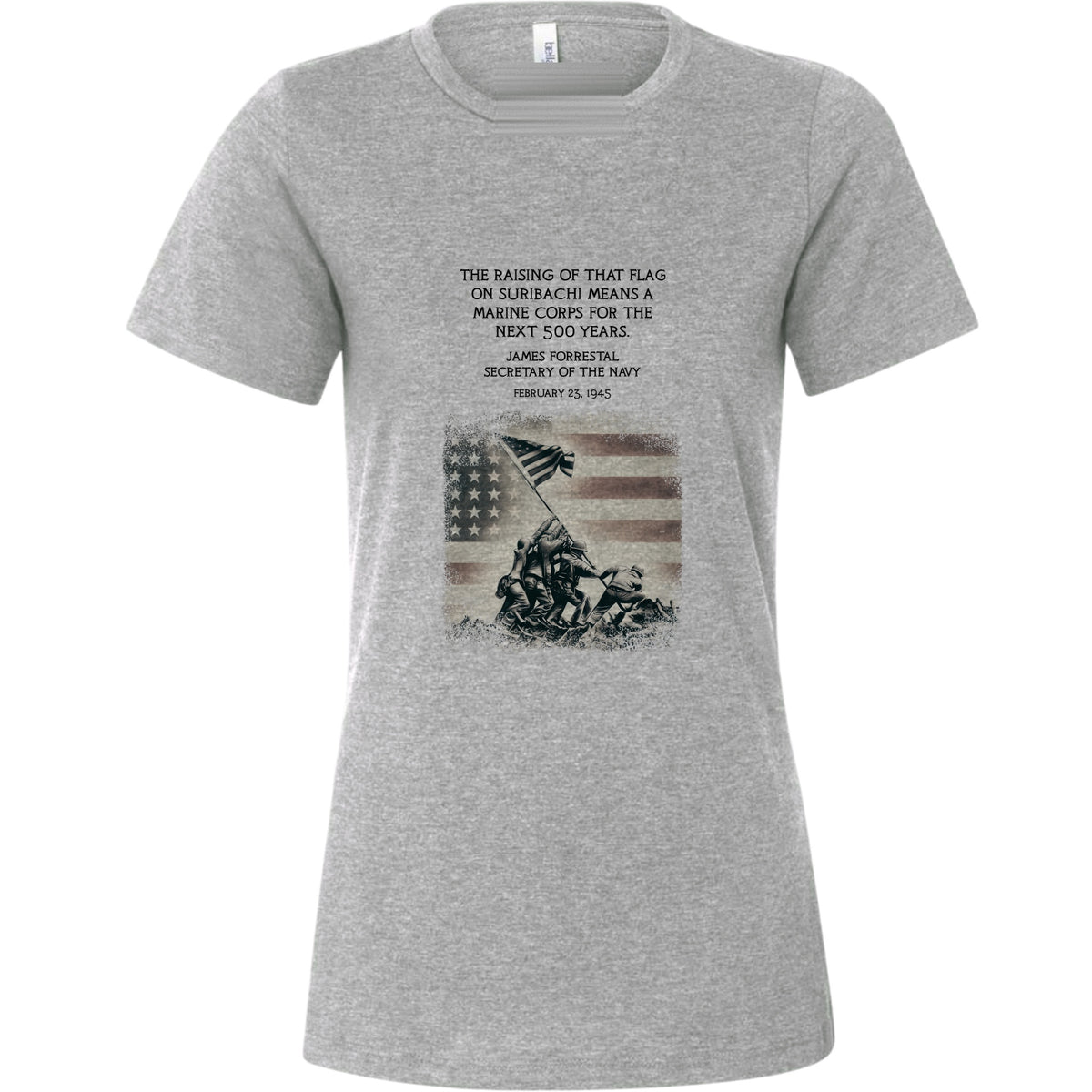 Iwo Jima Flag Women's T-Shirt