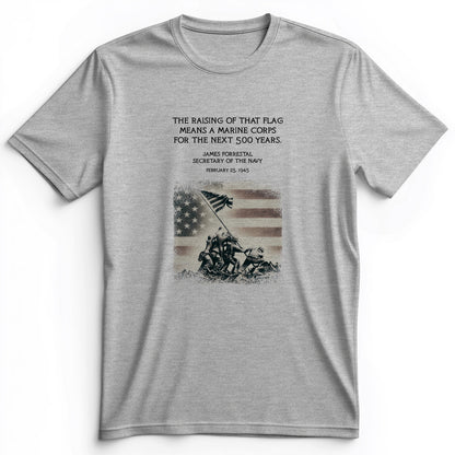 Iwo Jima Flag Premium Tee