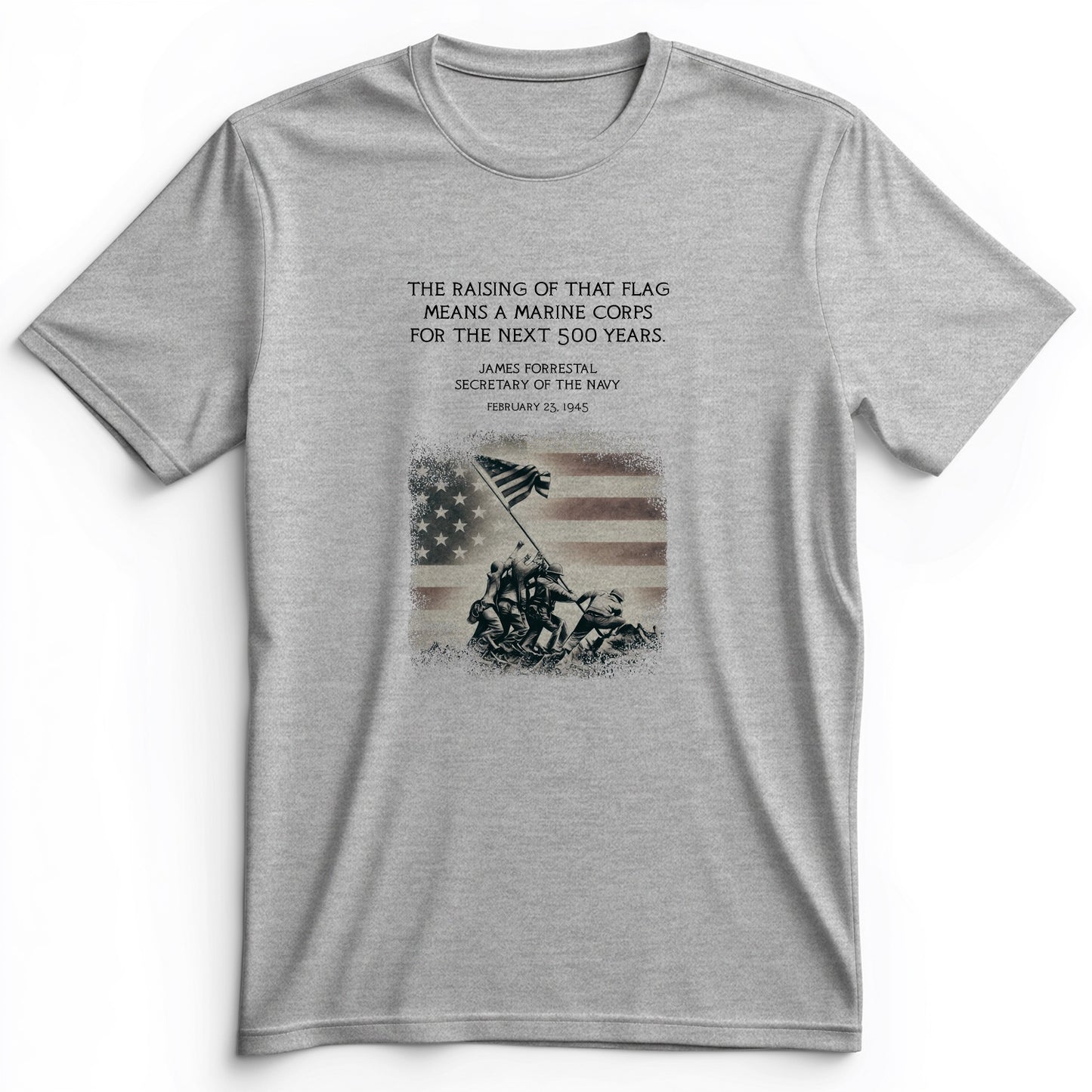Iwo Jima Flag Premium Tee
