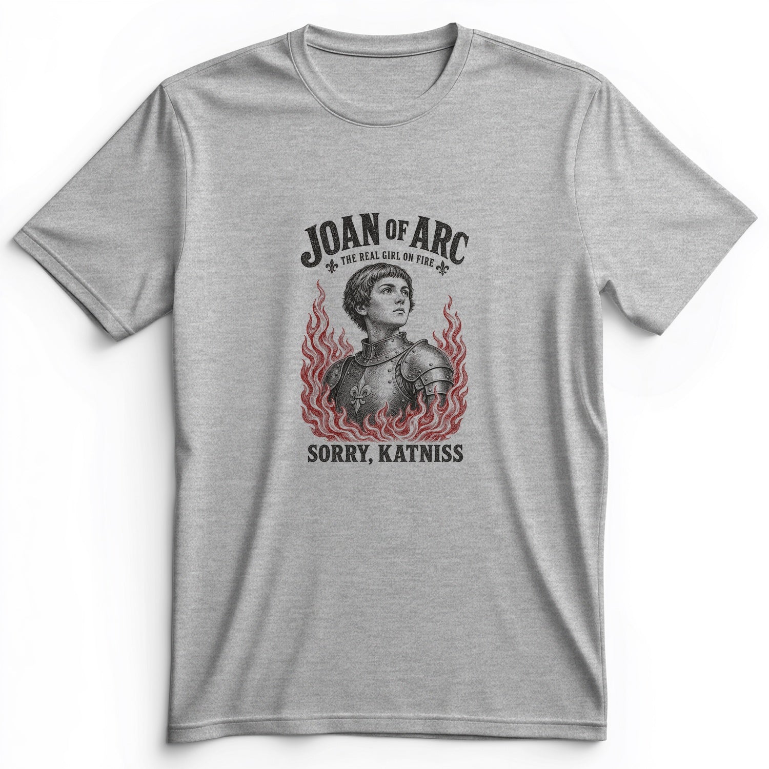 Joan of Arc Girl on Fire Premium Tee