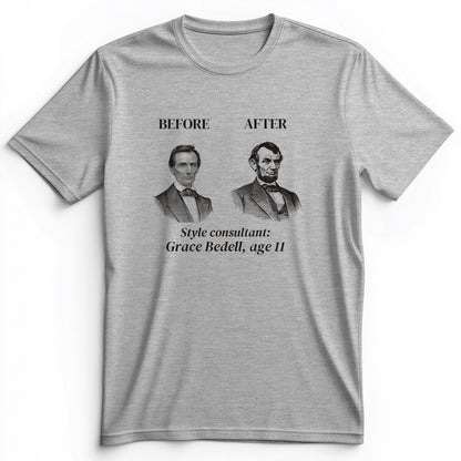 Lincoln Style Consultant Grace Bedell Premium Tee