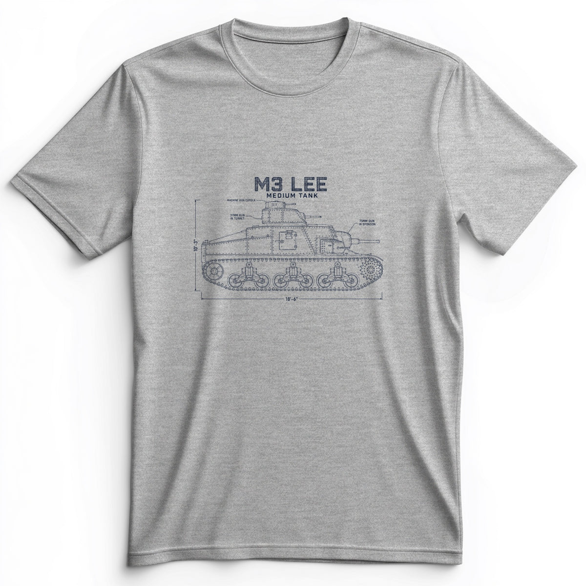 M3 Lee Blueprint Premium Tee