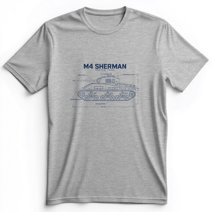 M4 Sherman Blueprint Premium Tee