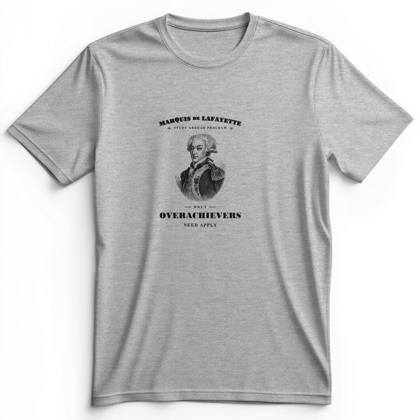 Marquis de Lafayette Study Abroad Program Premium Tee