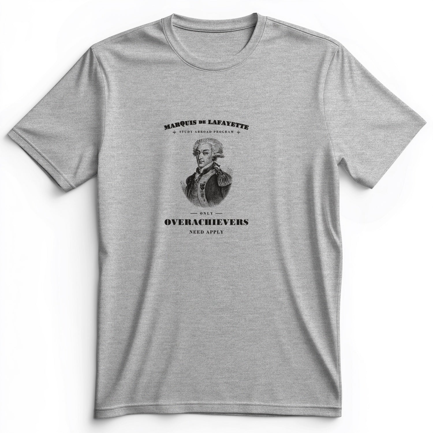Marquis de Lafayette Study Abroad Program Premium Tee