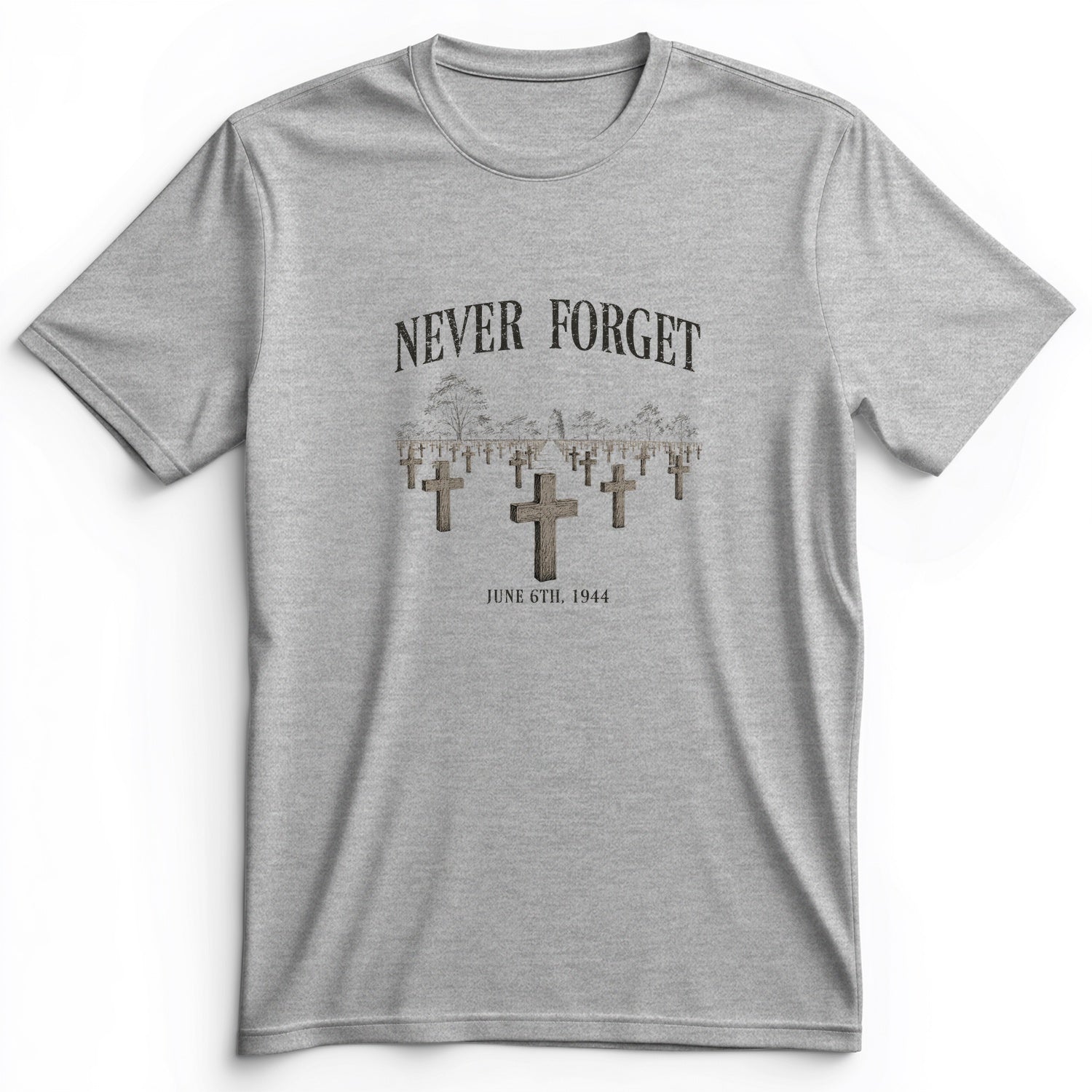 Omaha Cemetery Premium Tee