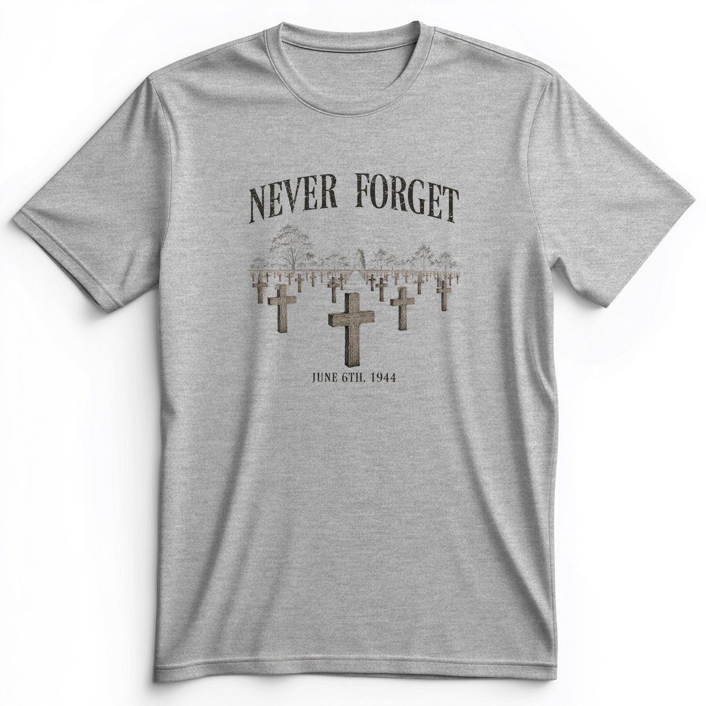 Omaha Cemetery Premium Tee