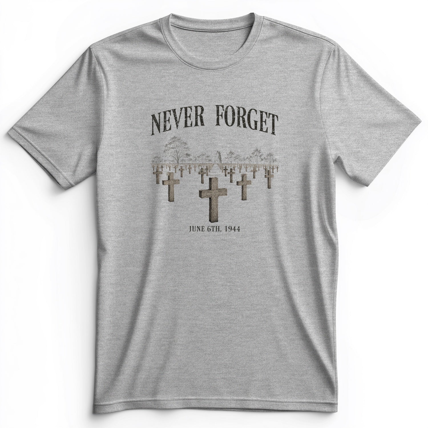 Omaha Cemetery Premium Tee