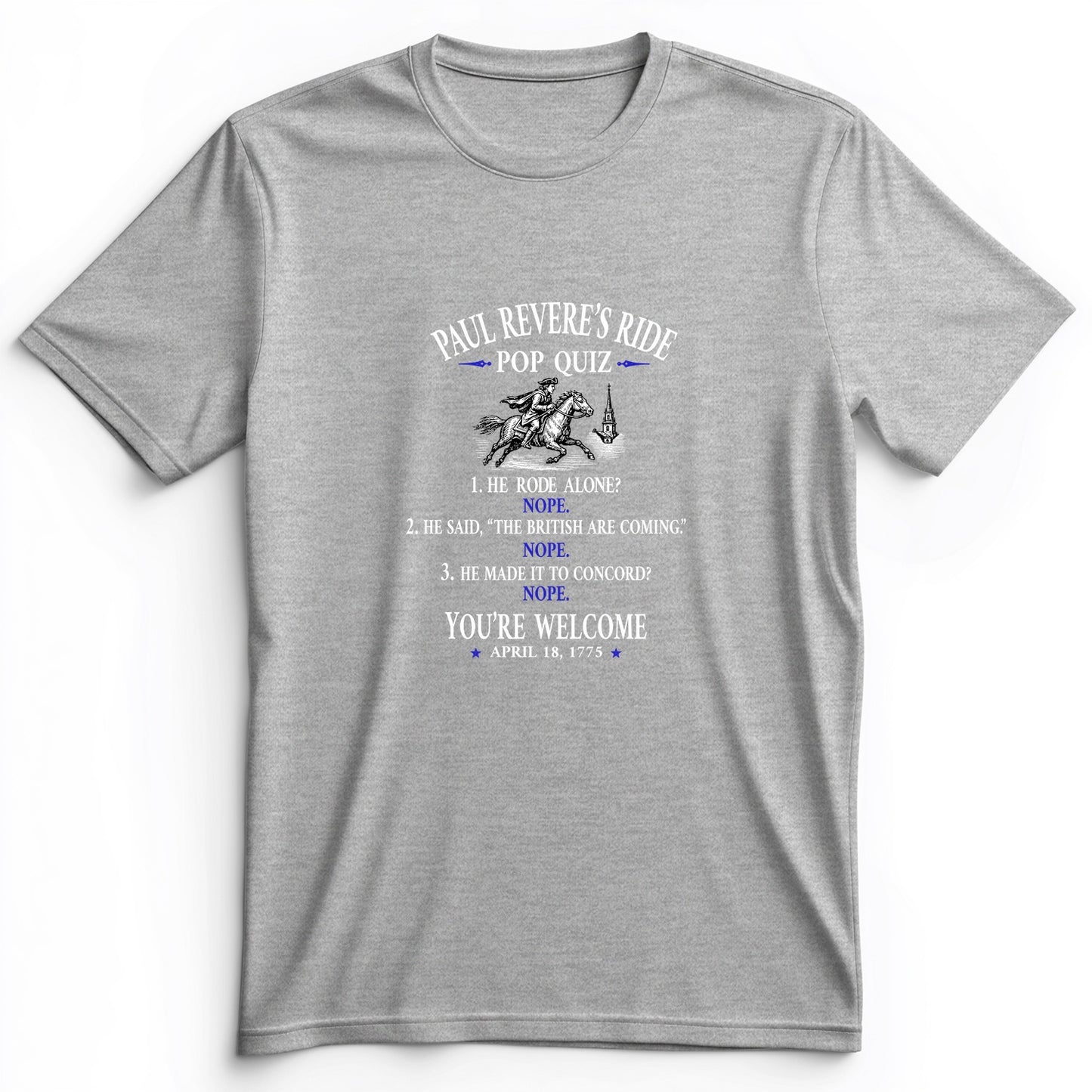 Paul Revere Quiz Premium Tee