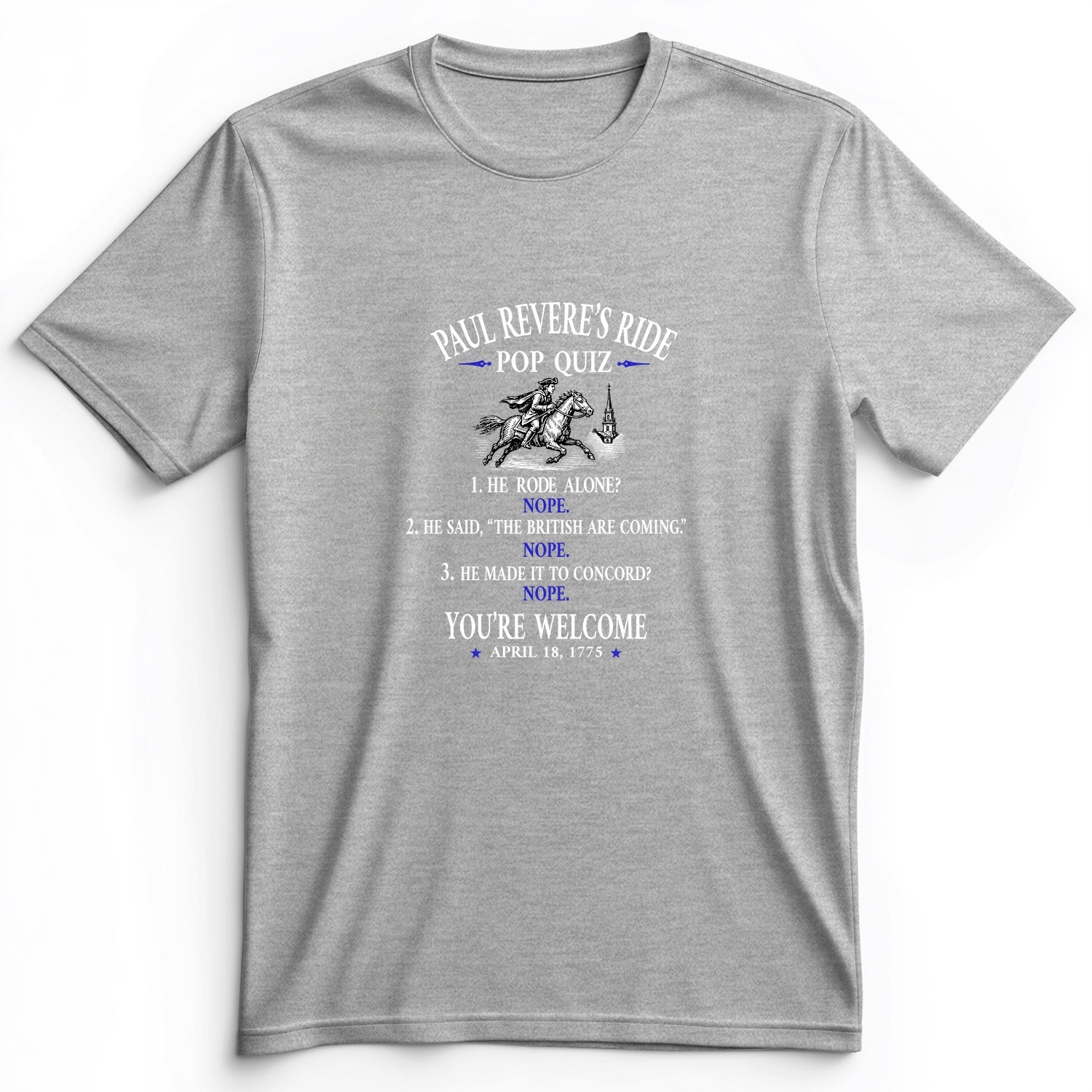 Paul Revere Quiz Premium Tee