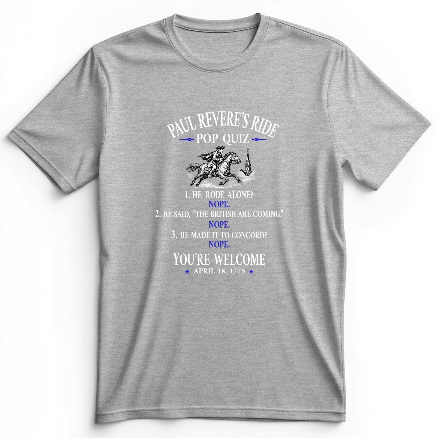 Paul Revere Quiz Premium Tee