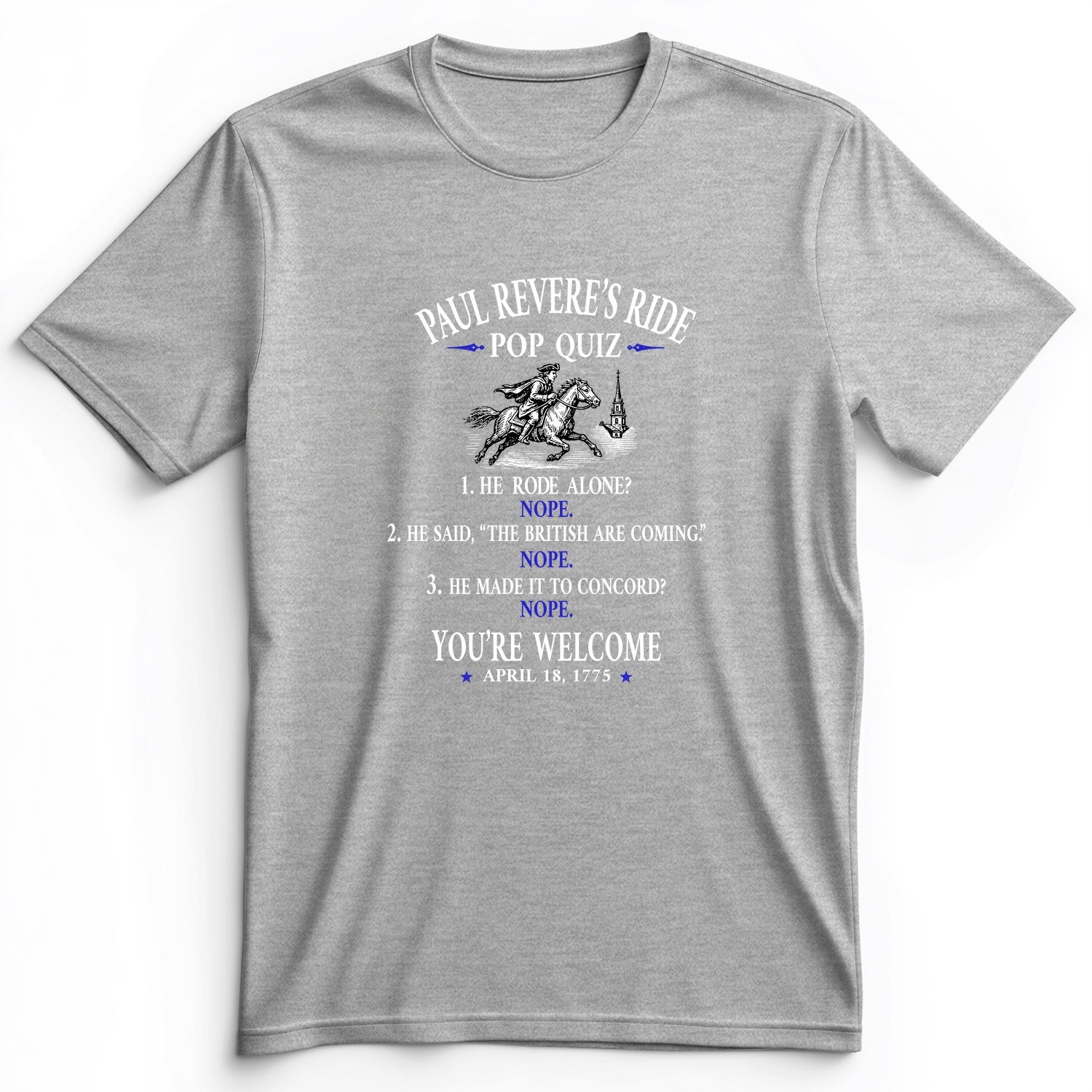 Paul Revere Quiz Premium Tee