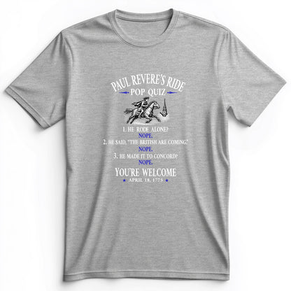 Paul Revere Quiz Premium Tee