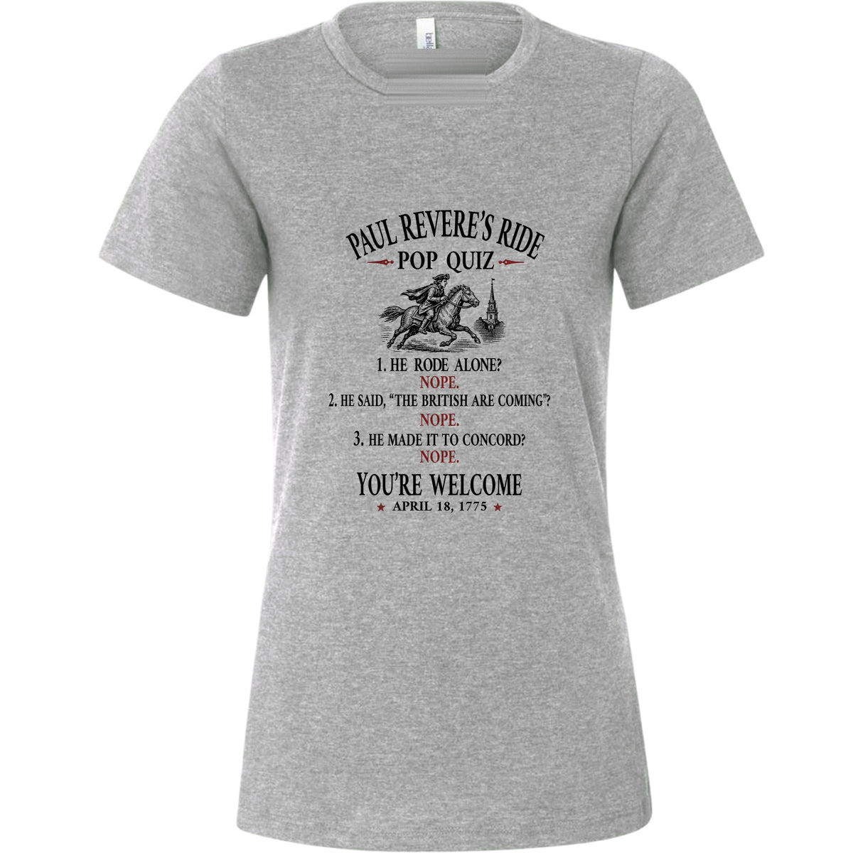 Paul Revere Quiz Women's T-Shirt