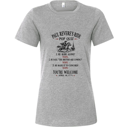 Paul Revere Quiz Women's T-Shirt