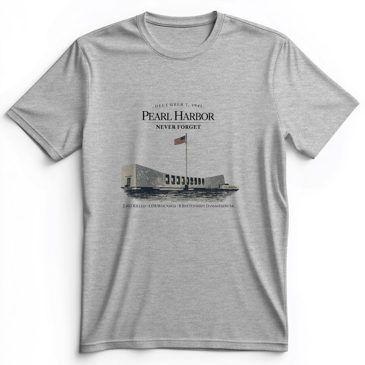 Pearl Harbor - Never Forget Premium Tee