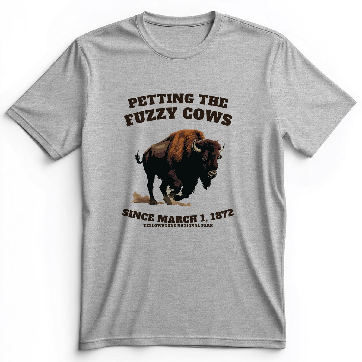 Petting The Fuzzy Cows Premium Tee