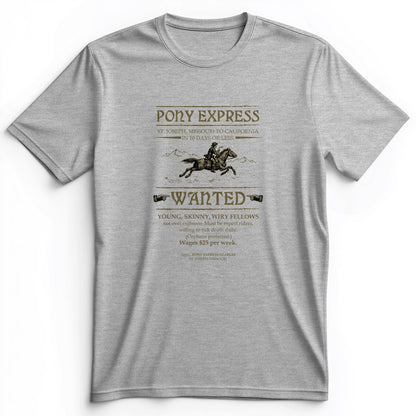 Pony Express Poster Premium Tee
