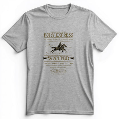 Pony Express Poster Premium Tee