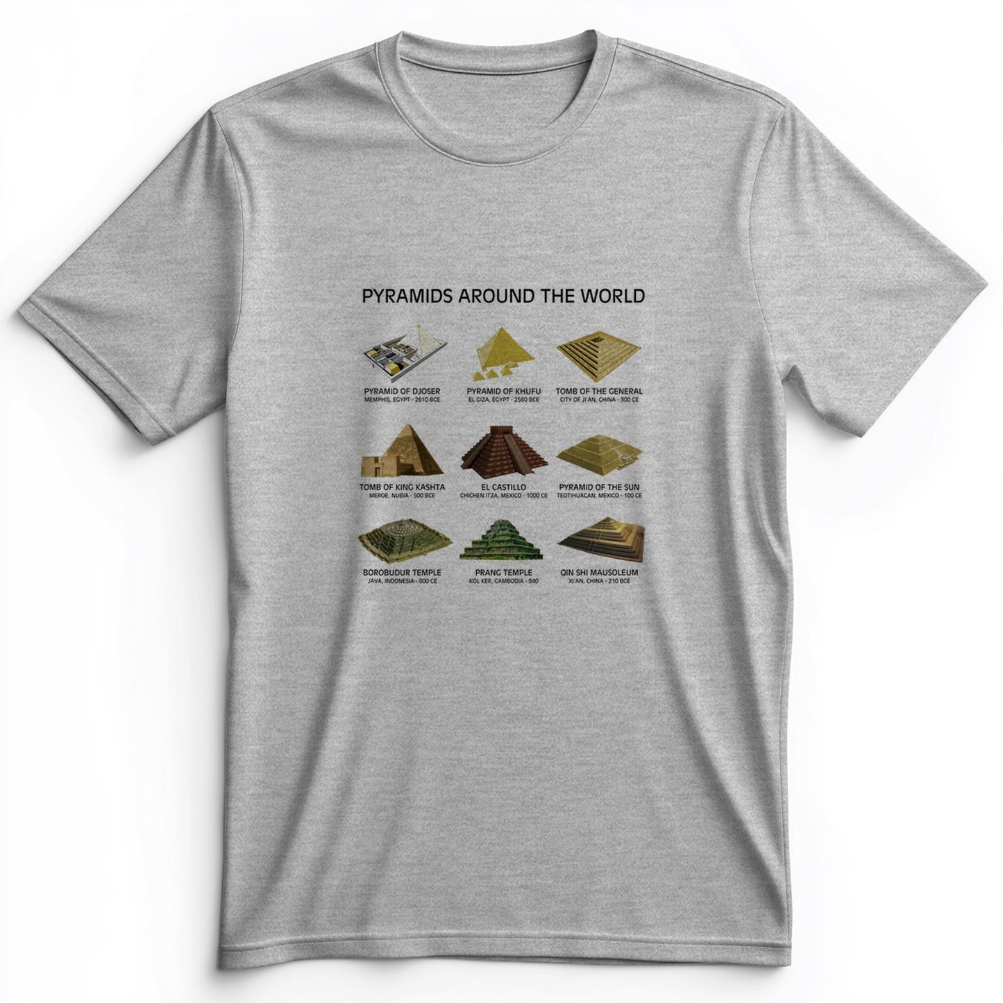 Pyramids Of The World Premium Tee
