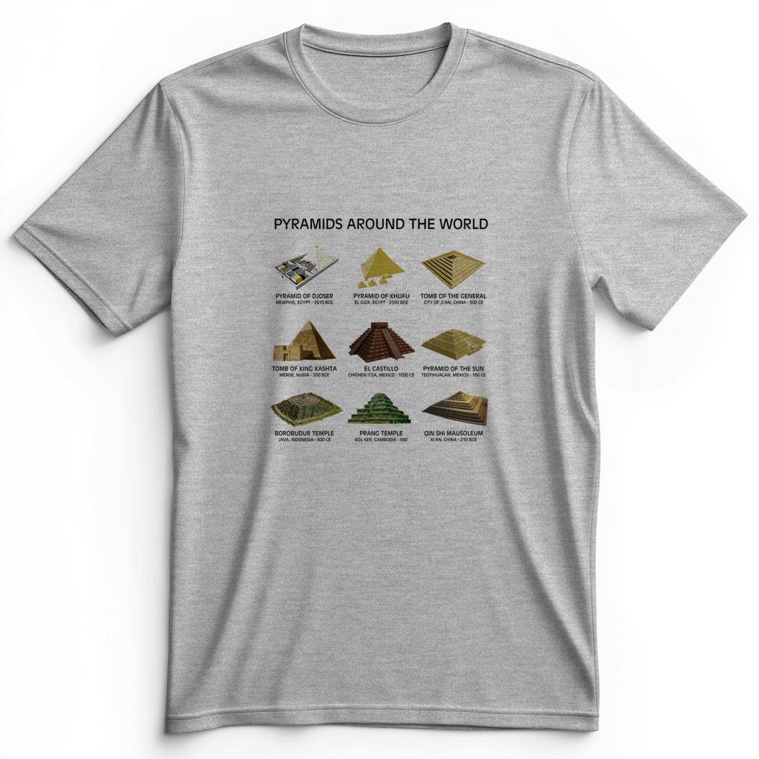 Pyramids Of The World Premium Tee