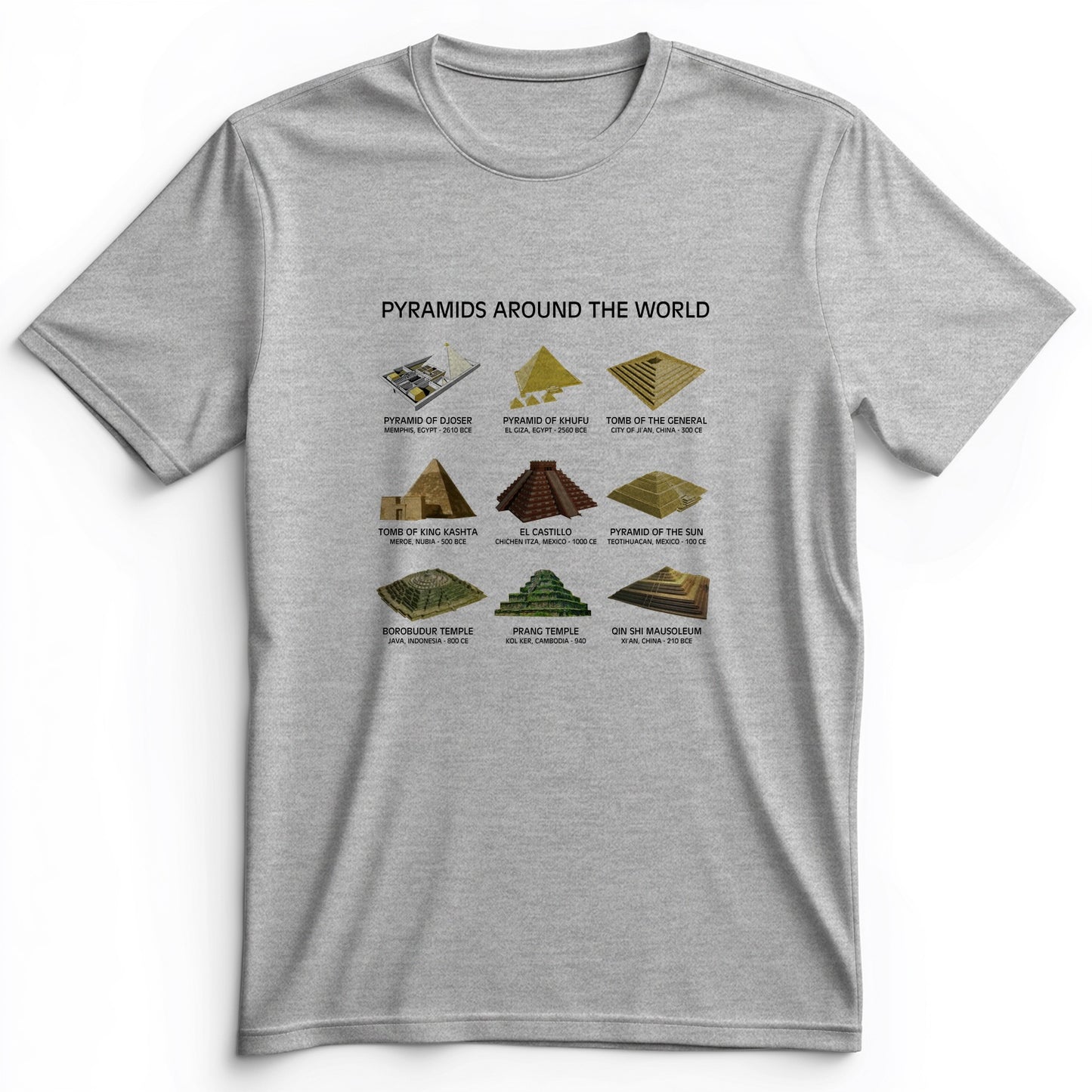 Pyramids Of The World Premium Tee