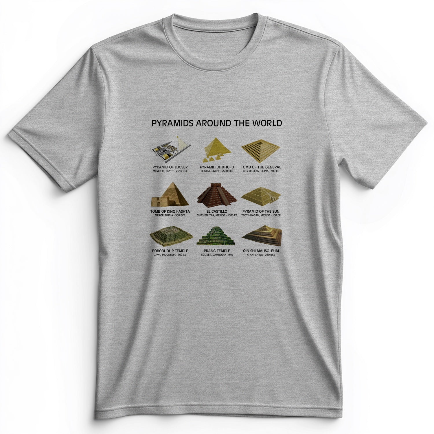 Pyramids Of The World Premium Tee