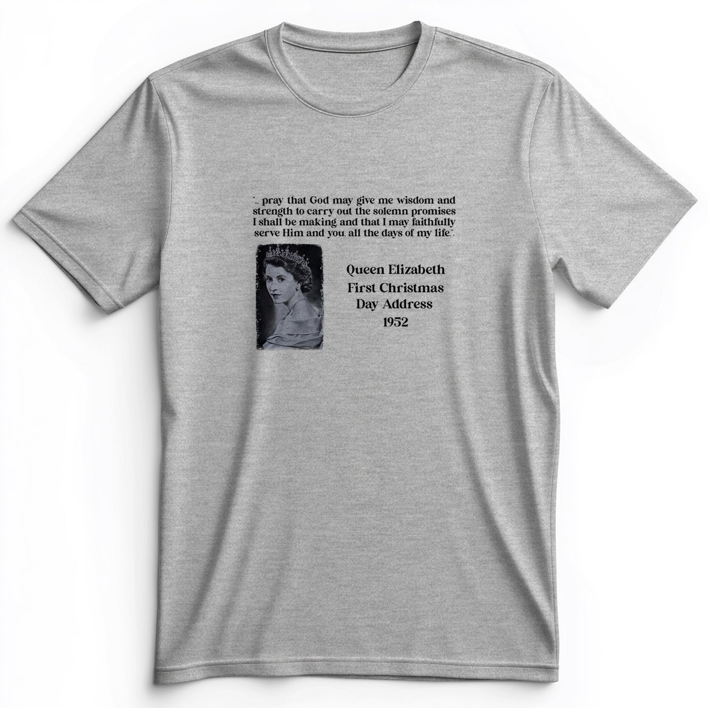 Queen Elizabeth II Xmas Address Premium Tee