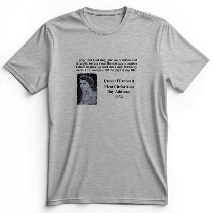 Queen Elizabeth II Xmas Address Premium Tee