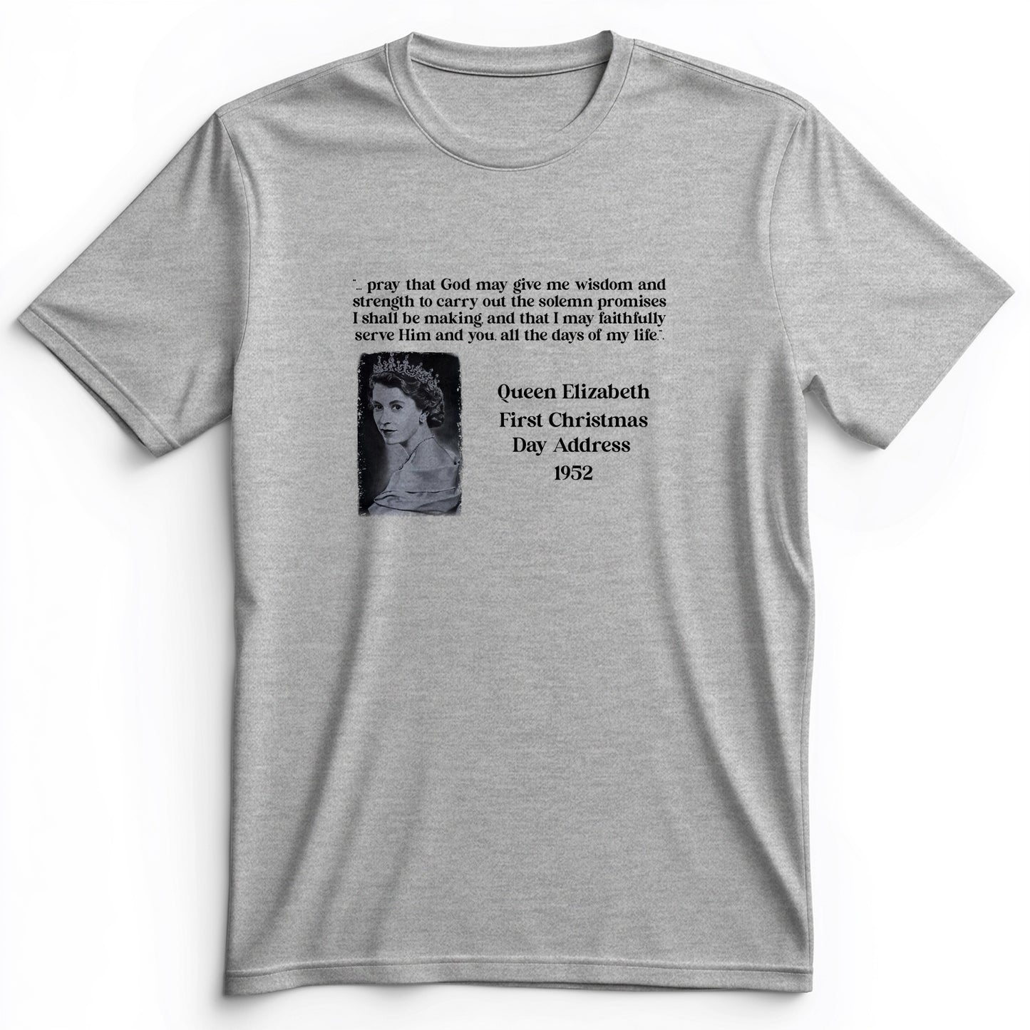 Queen Elizabeth II Xmas Address Premium Tee
