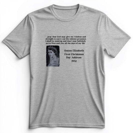 Queen Elizabeth II Xmas Address Premium Tee