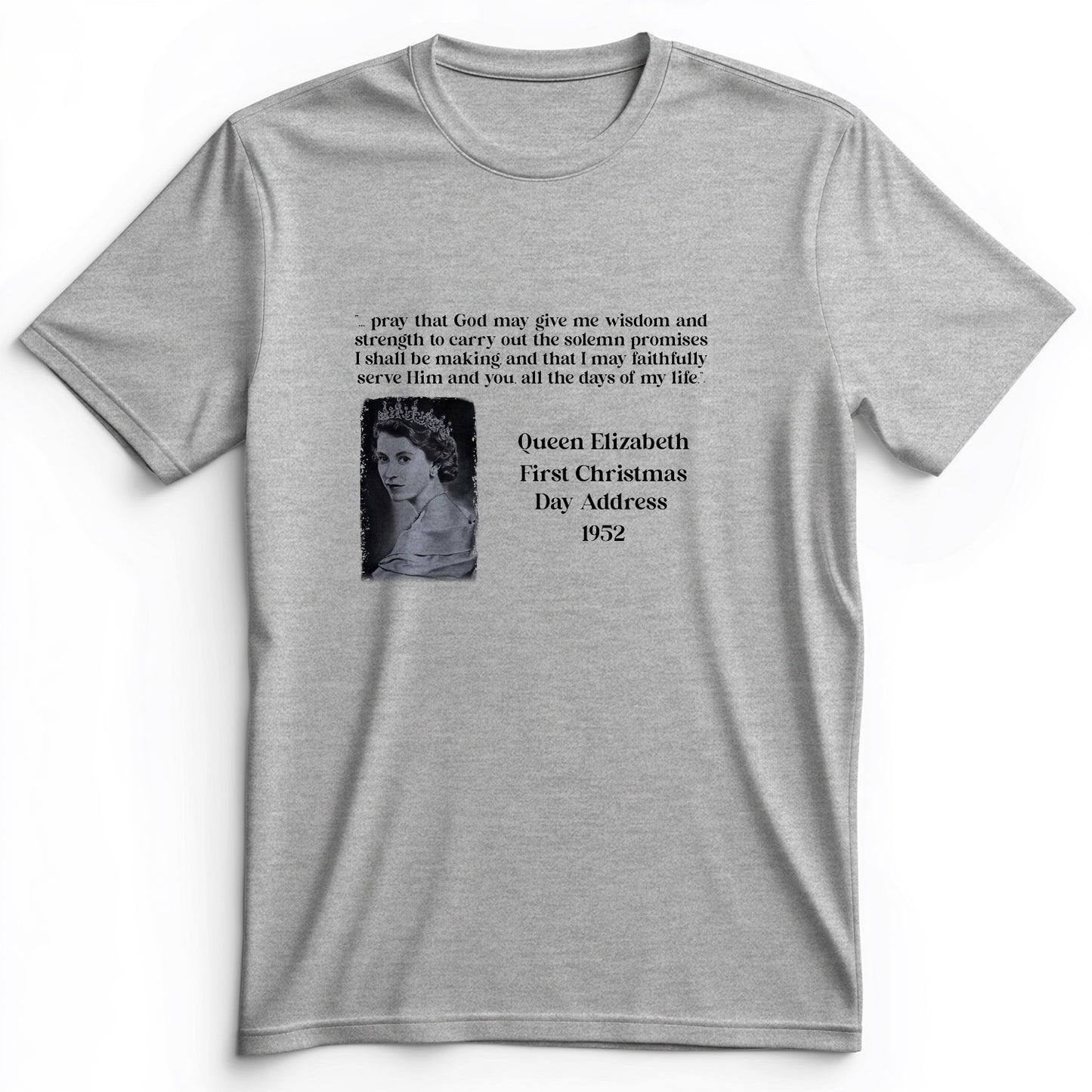 Queen Elizabeth II Xmas Address Premium Tee