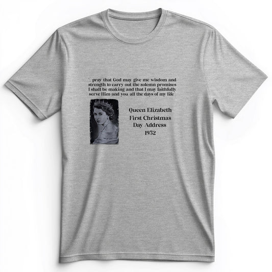 Queen Elizabeth II Xmas Address Premium Tee