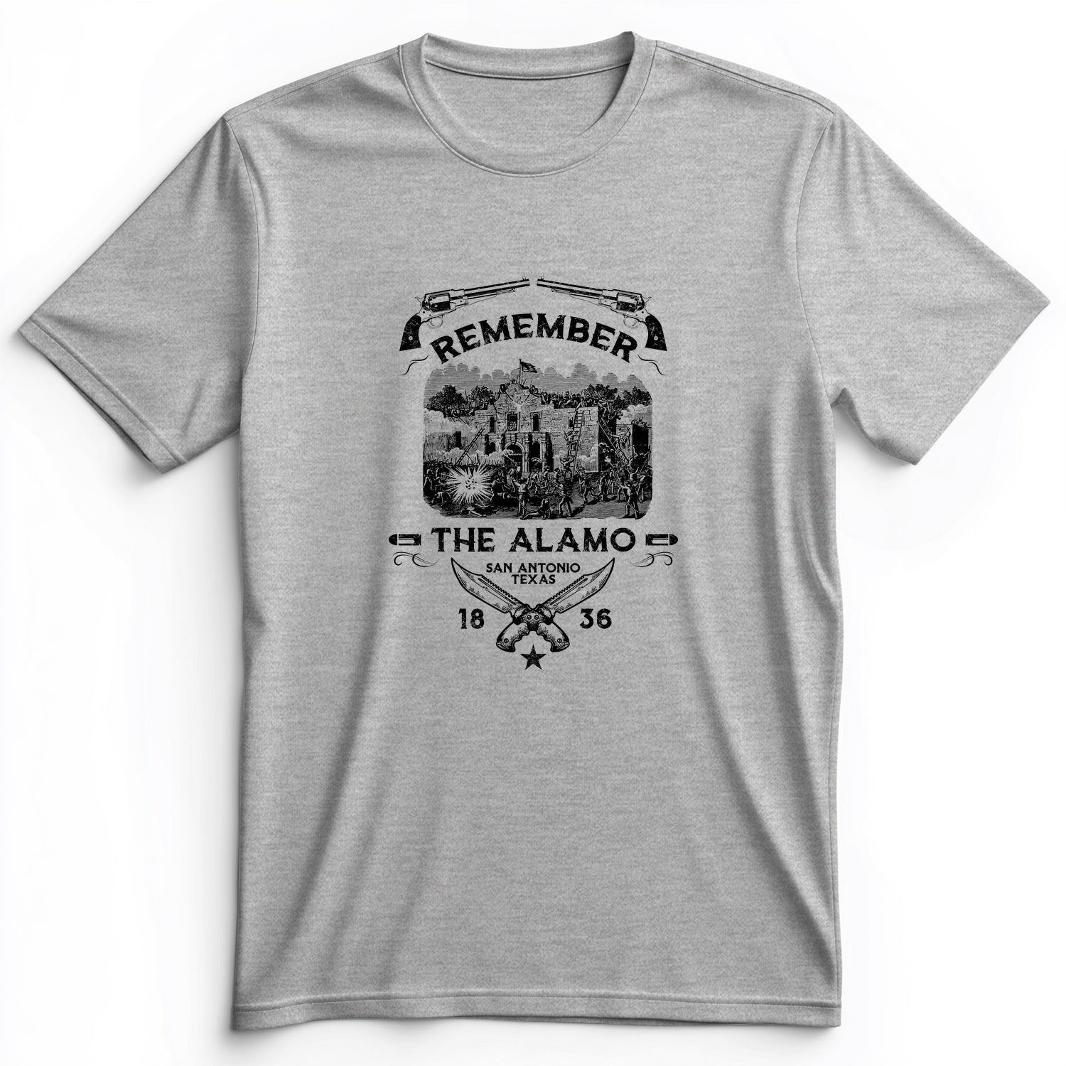Remember The Alamo 1836 Premium Tee