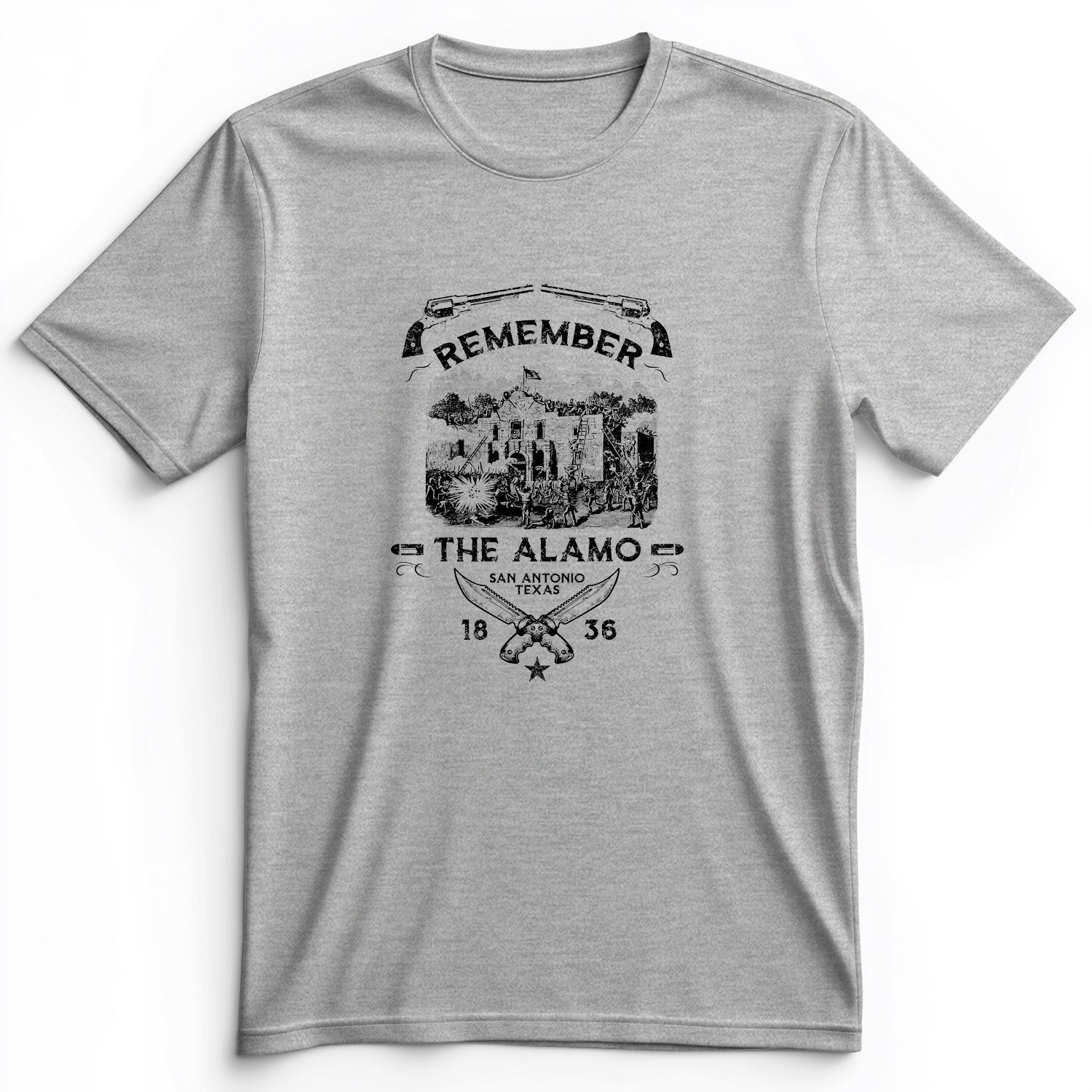 Remember The Alamo 1836 Premium Tee