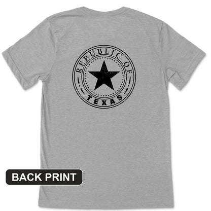 Republic of Texas Back Print Premium Tee