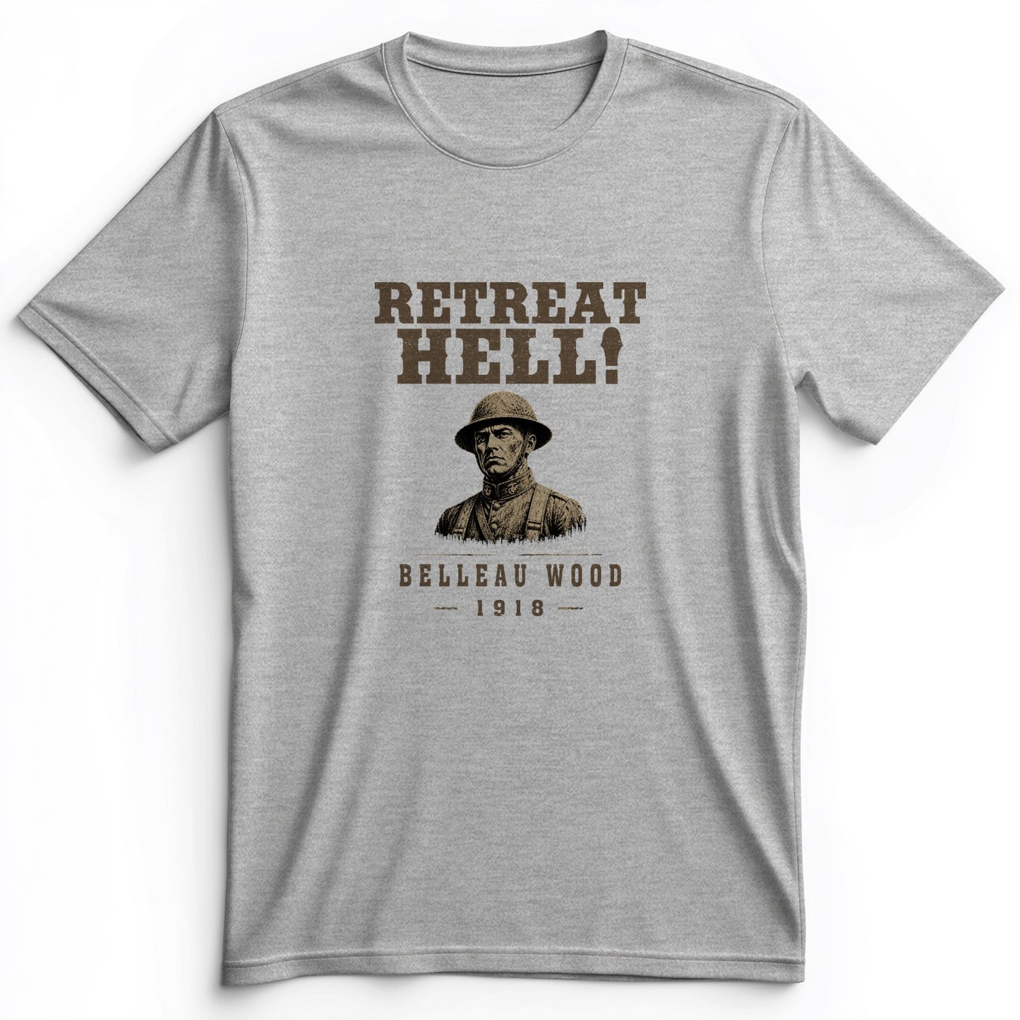 Retreat Hell Bust Premium Tee