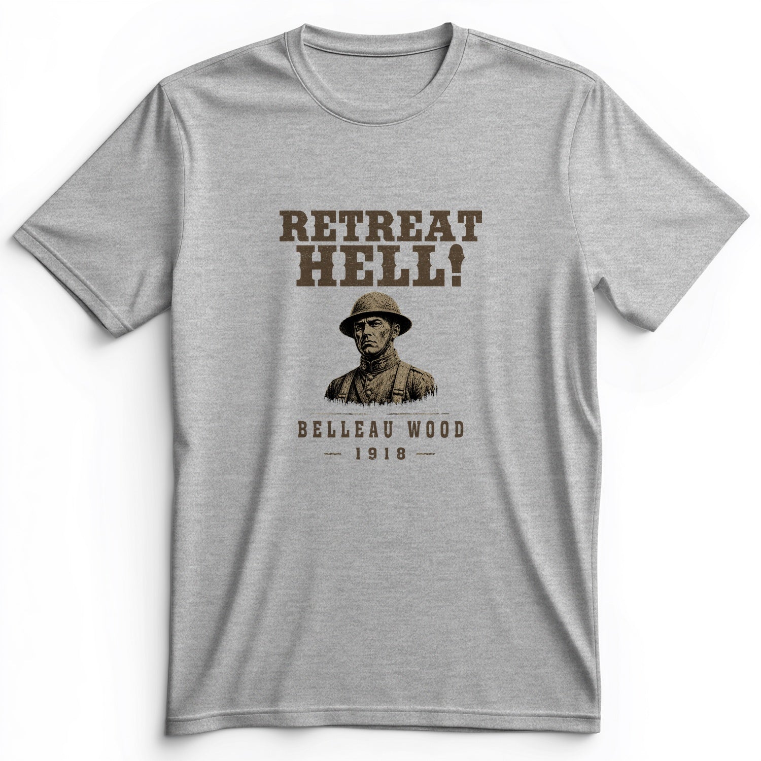 Retreat Hell Bust Premium Tee