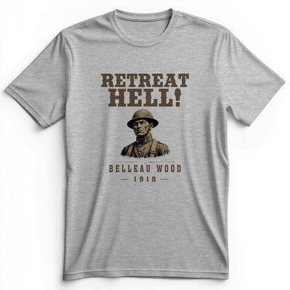 Retreat Hell Bust Premium Tee
