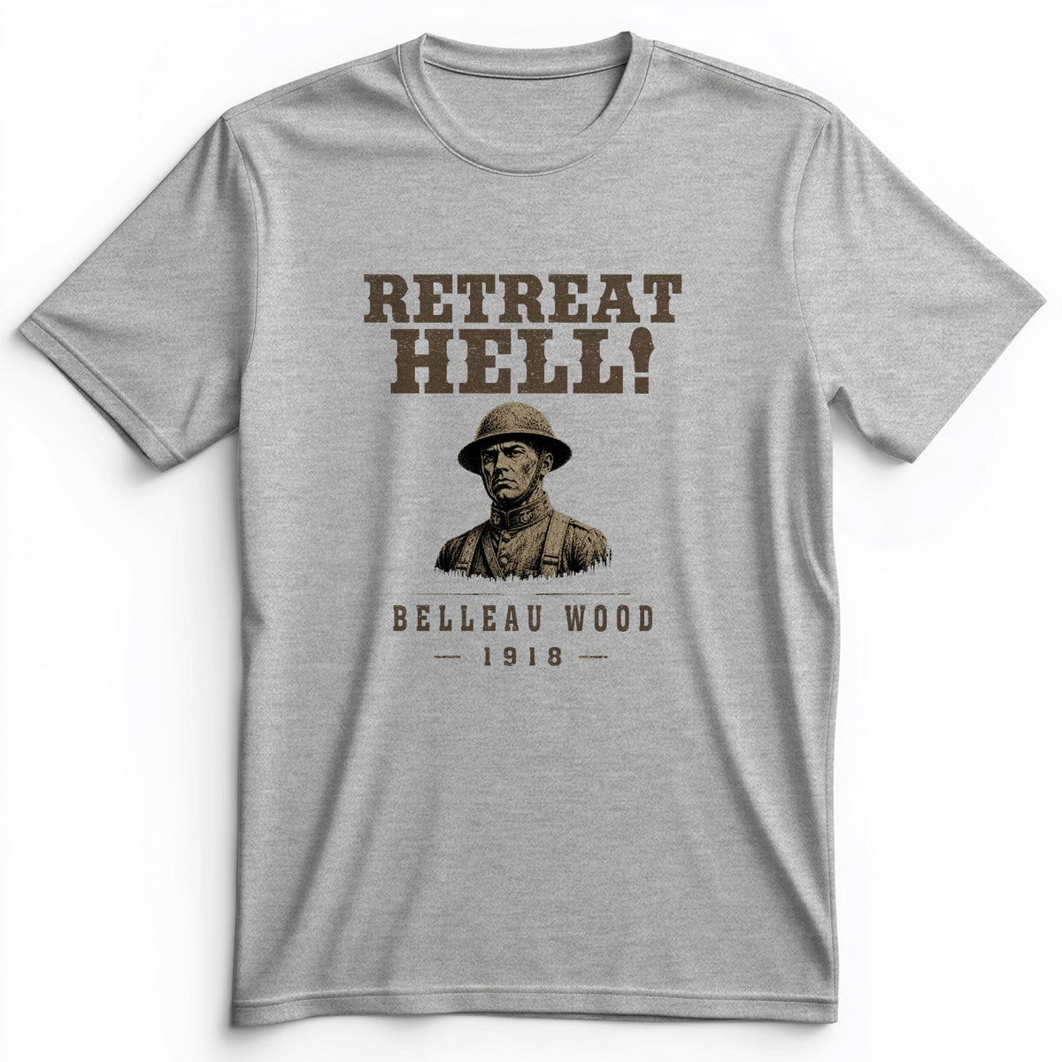 Retreat Hell Bust Premium Tee
