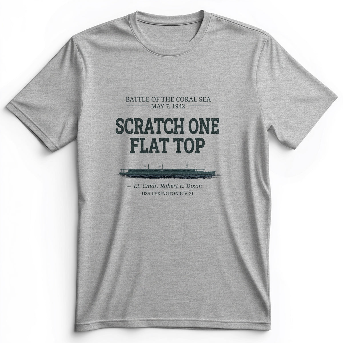 Scratch One Flat Top Premium Tee