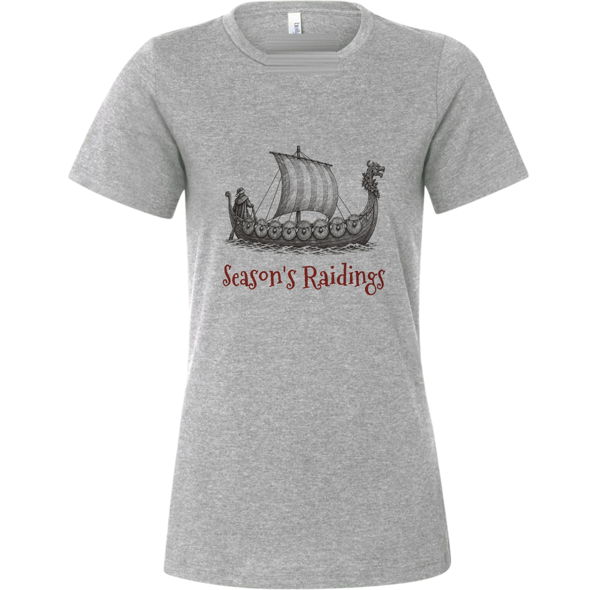 Seasons Raidings Viking Christmas Women's T-Shirt