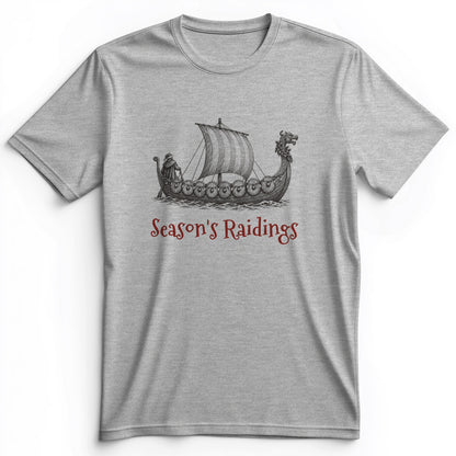 Seasons Raidings Viking Christmas Premium Tee