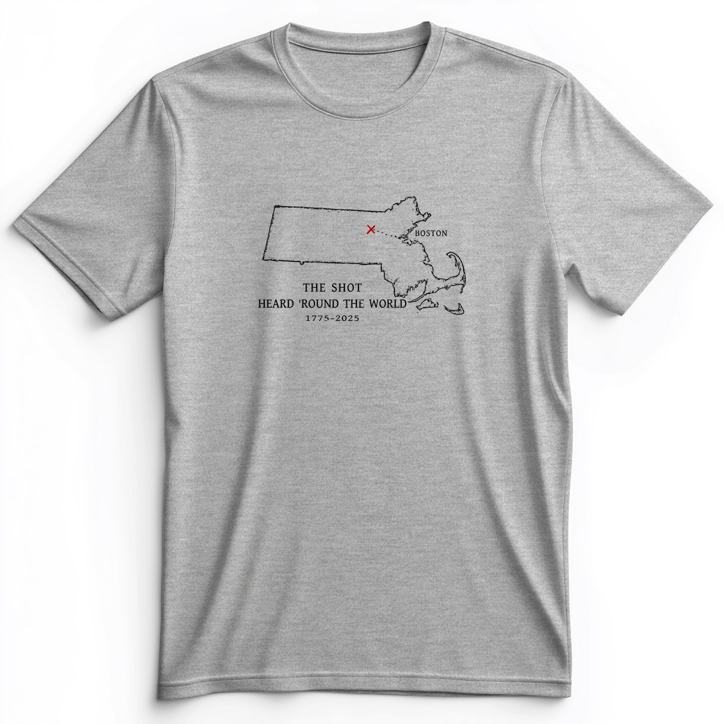 Shot Heard Round The World Premium Tee